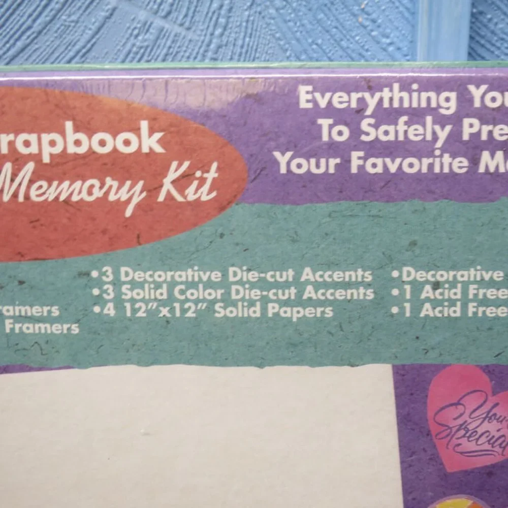 SCRAPBOOK All Occasion Scrapbook Memories Kit NEW All Acid Free 12